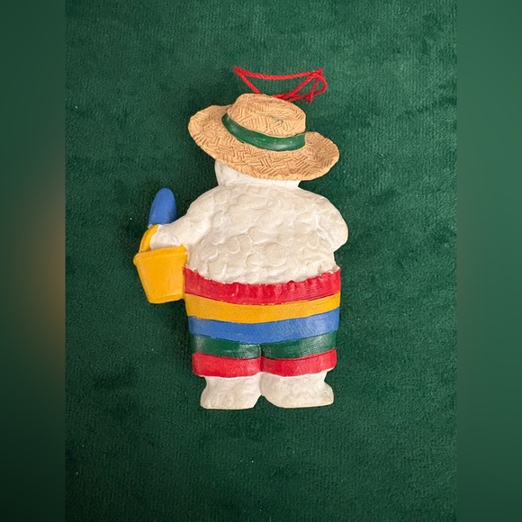 Variety Bundle of Snowmen Christmas Ornaments Lot of 6 - Picture 9 of 14